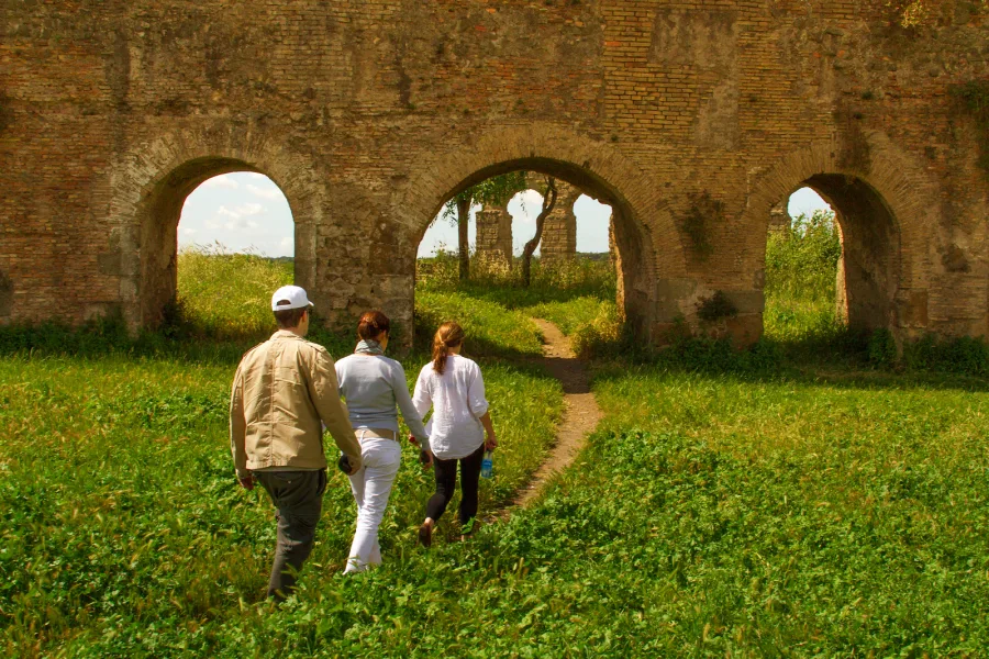 Get up close to the Roman aqueducts, an engineering feat.