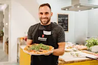 Rome Pizza Making Class in Trastevere with Tiramisù & Wine