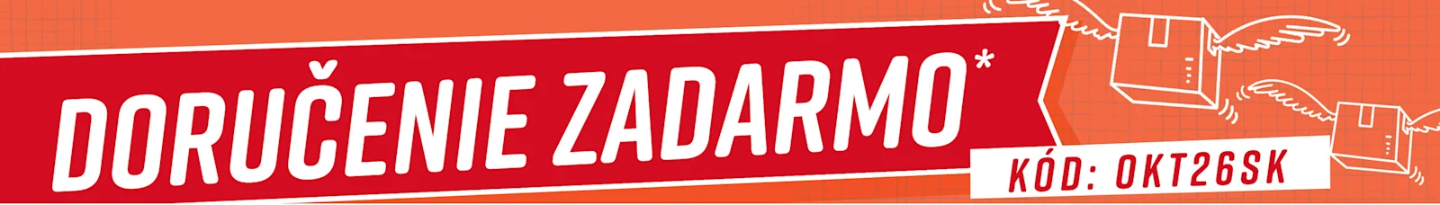 Doručenie zadarmo!*