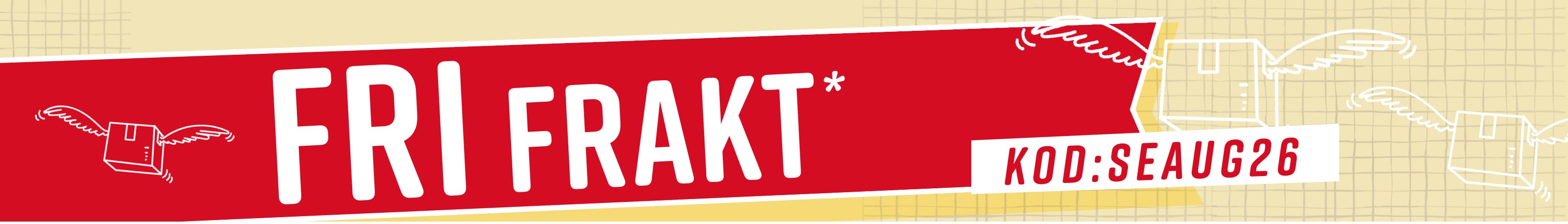 Fri frakt*