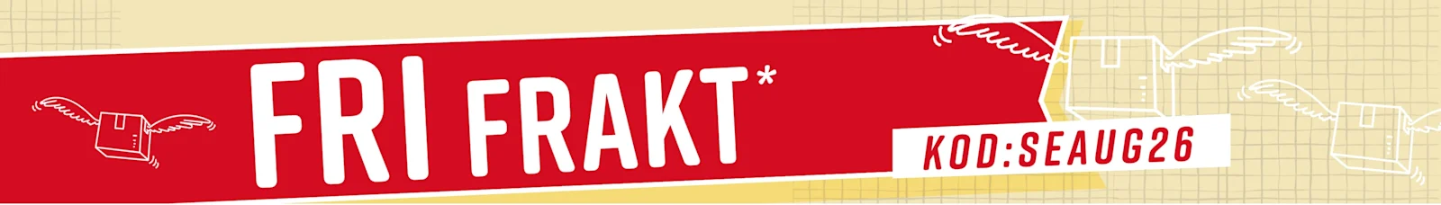 Fri frakt*