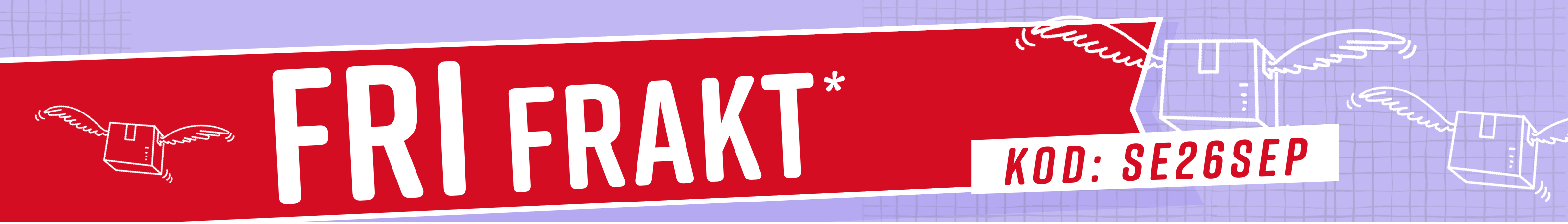 Fri frakt*