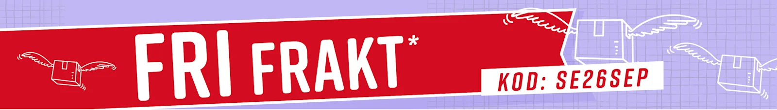 Fri frakt*