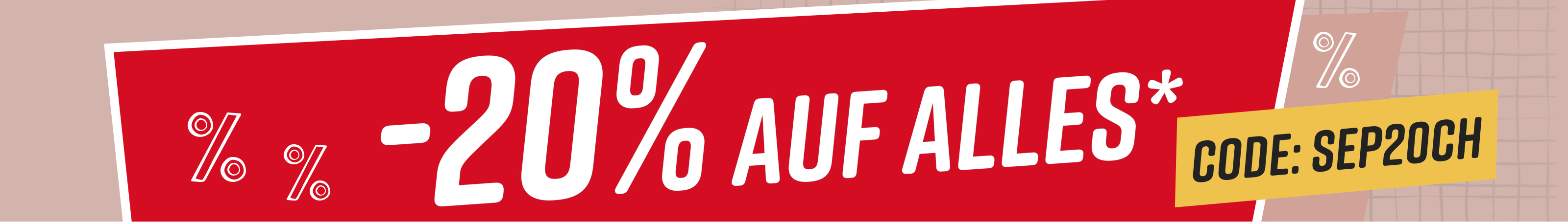 -20% auf alles*