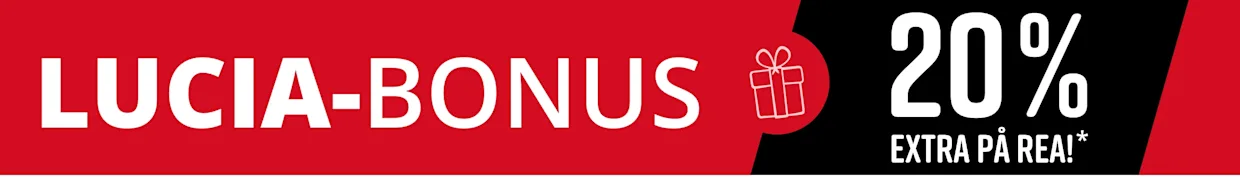 LUCIA-BONUS 20% PÅ REA*'