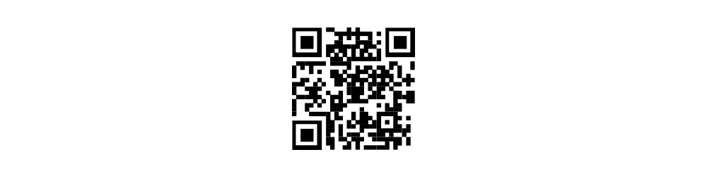 Ein schwarz-weißer QR-Code auf weissem Hintergrund, zum Scannen für den WhatsApp-Messenger.