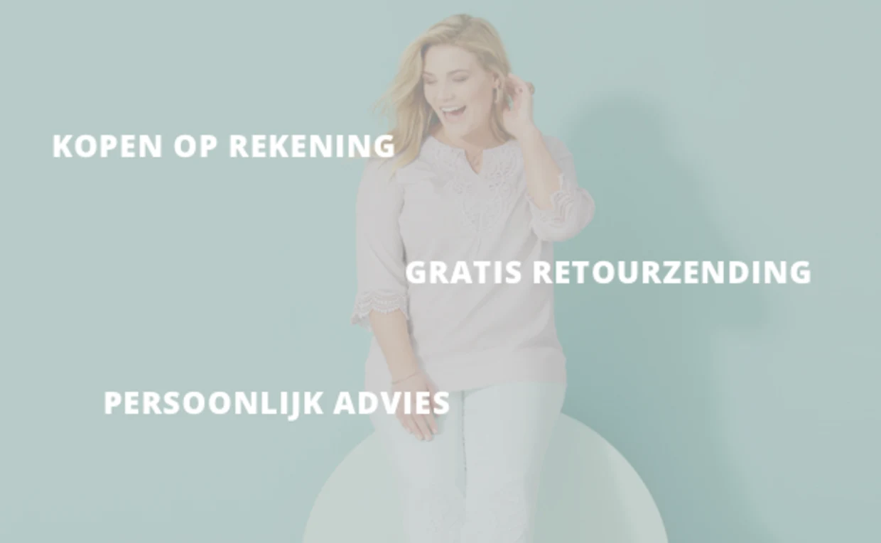 Tekst op een lichtblauwe achtergrond met diensten: Koop op rekening, Termijnbetaling & betaalpauze, Persoonlijk advies, Gratis retour, 24/7 bereikbaarheid. Tekst op een lichtblauwe achtergrond met diensten: Koop op rekening, Termijnbetaling & betaalpauze, Persoonlijk advies, Gratis retour, 24/7 bereikbaarheid.
