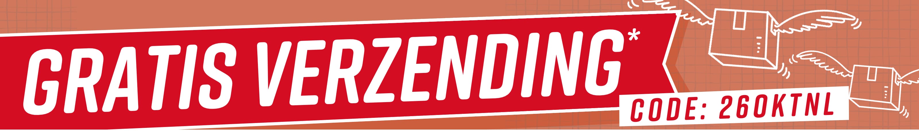 GRATIS VERZENDING!*