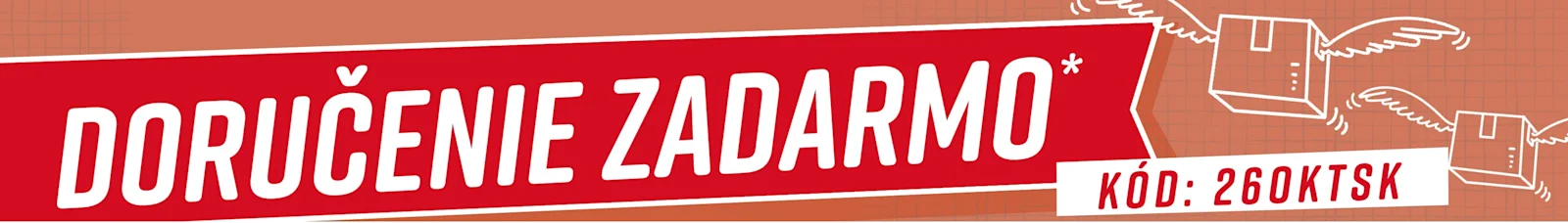 Doručenie zadarmo!*