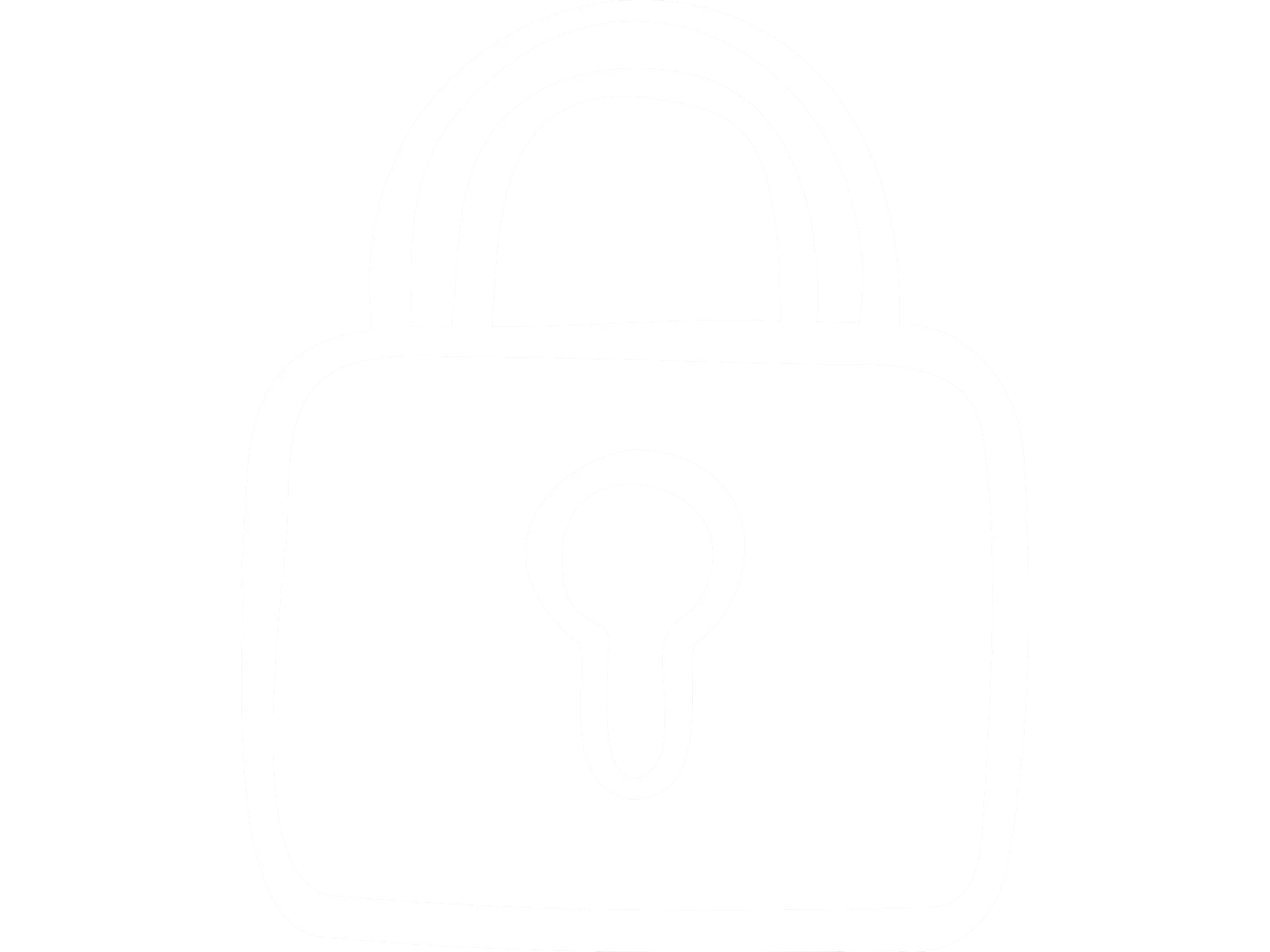 Das Symbol zeigt ein Vorhängeschloss.