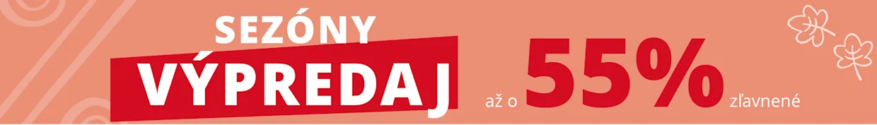 Sezóny výpredaj: až o 55% zľavnené