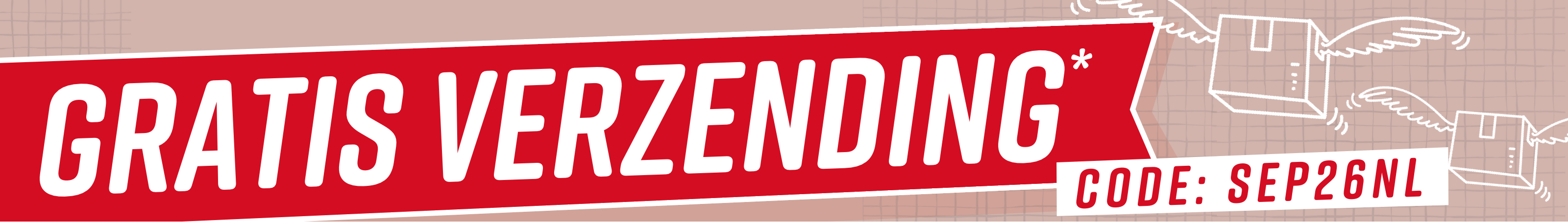 GRATIS VERZENDING