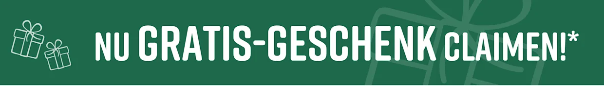 Nu gratis geschenk claimen!