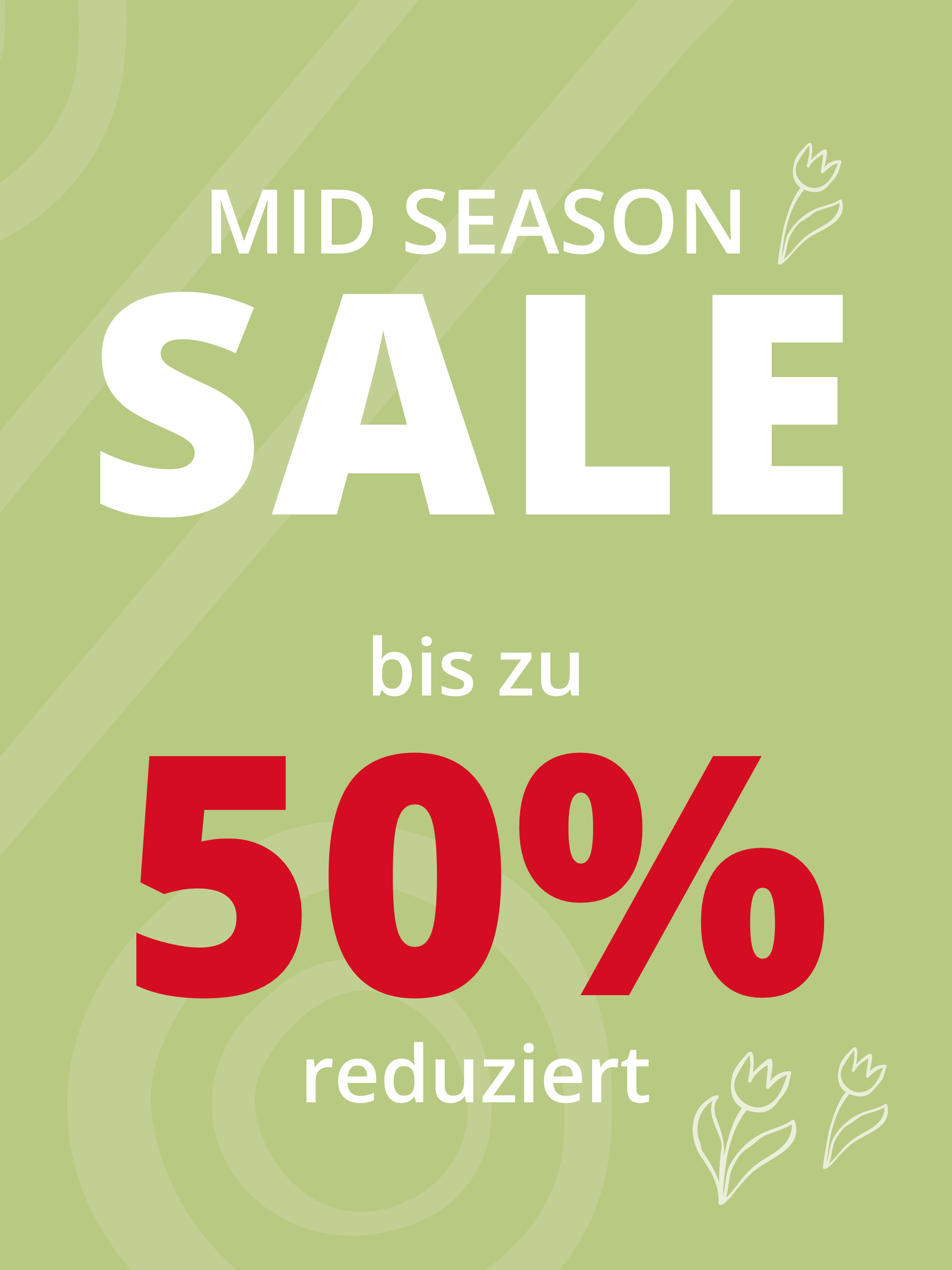 Mid Season Sale: bis zu 50% reduziert