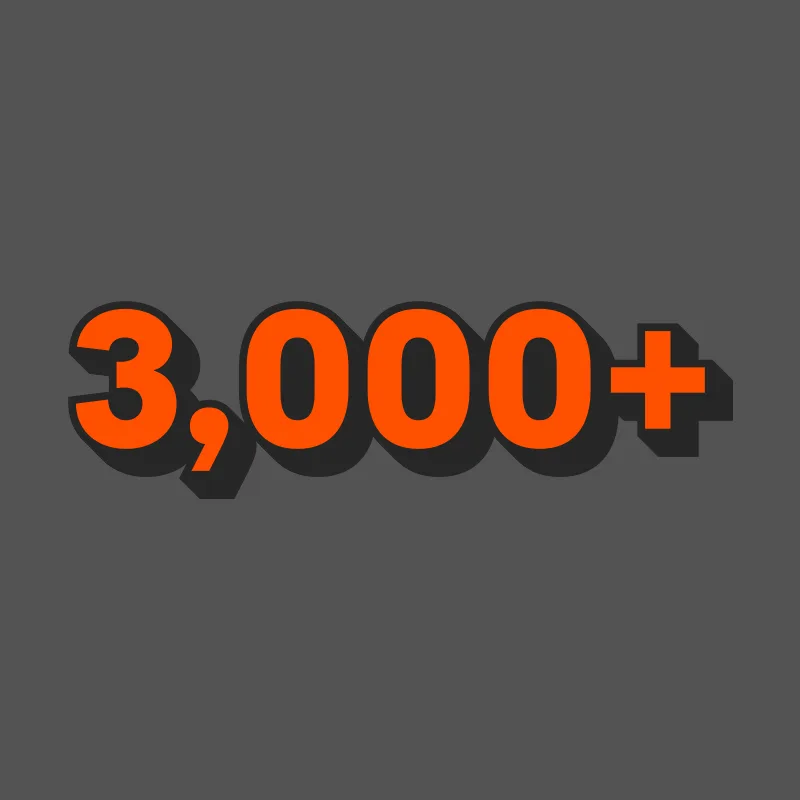 3,800+ icon