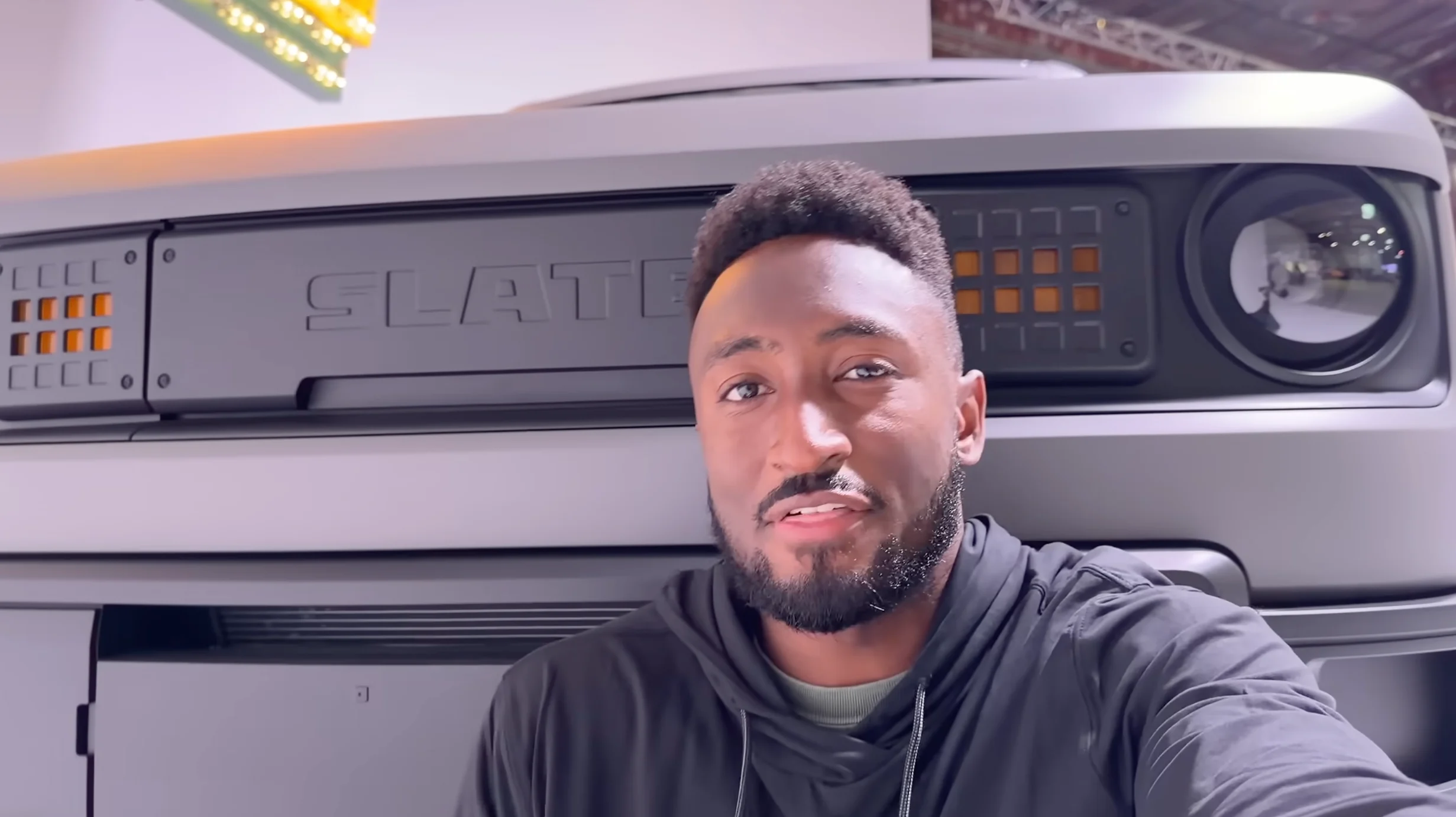 MKBHD with the Slate