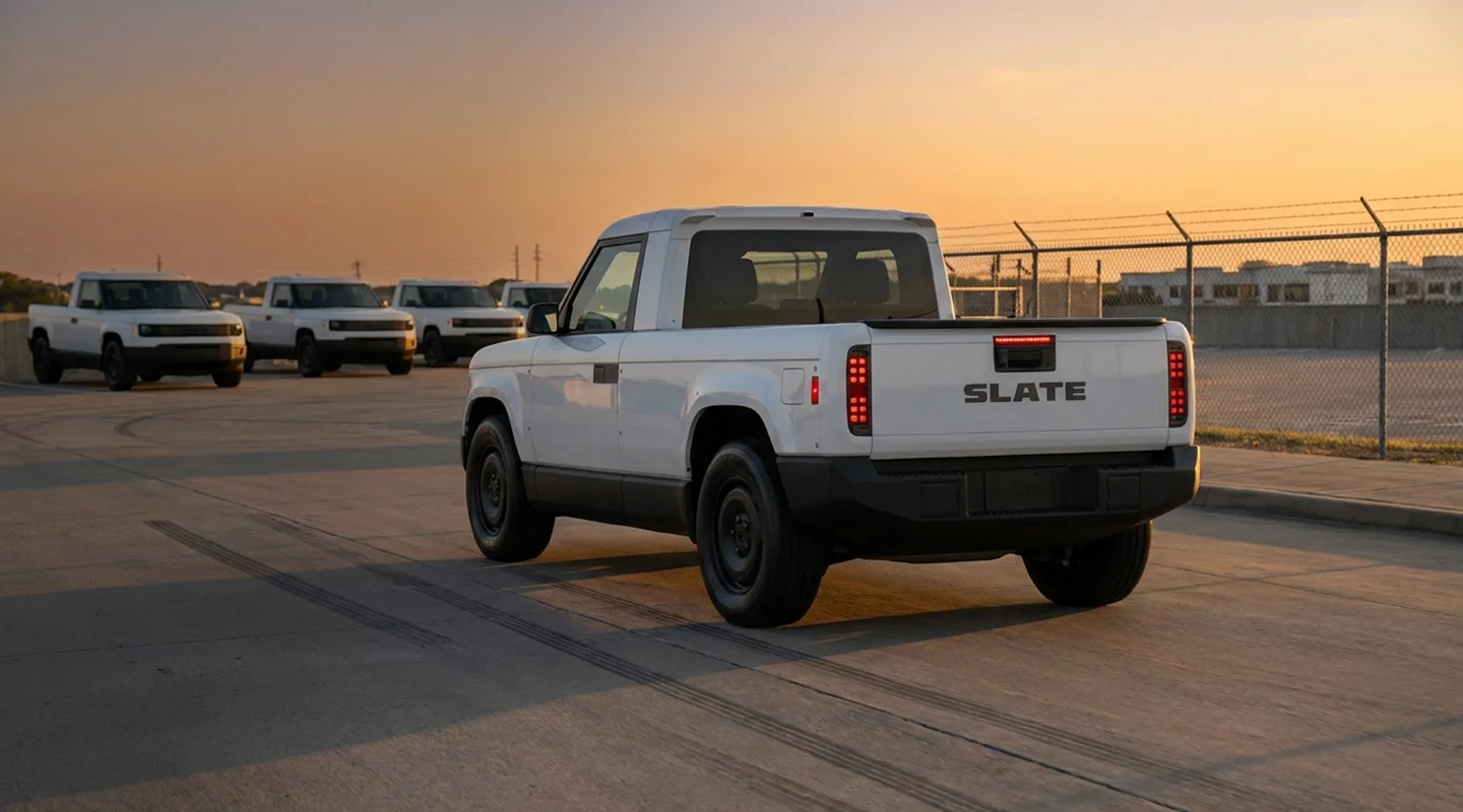 Slate Blank Slate pickup. Credit: Slate Auto press materials.