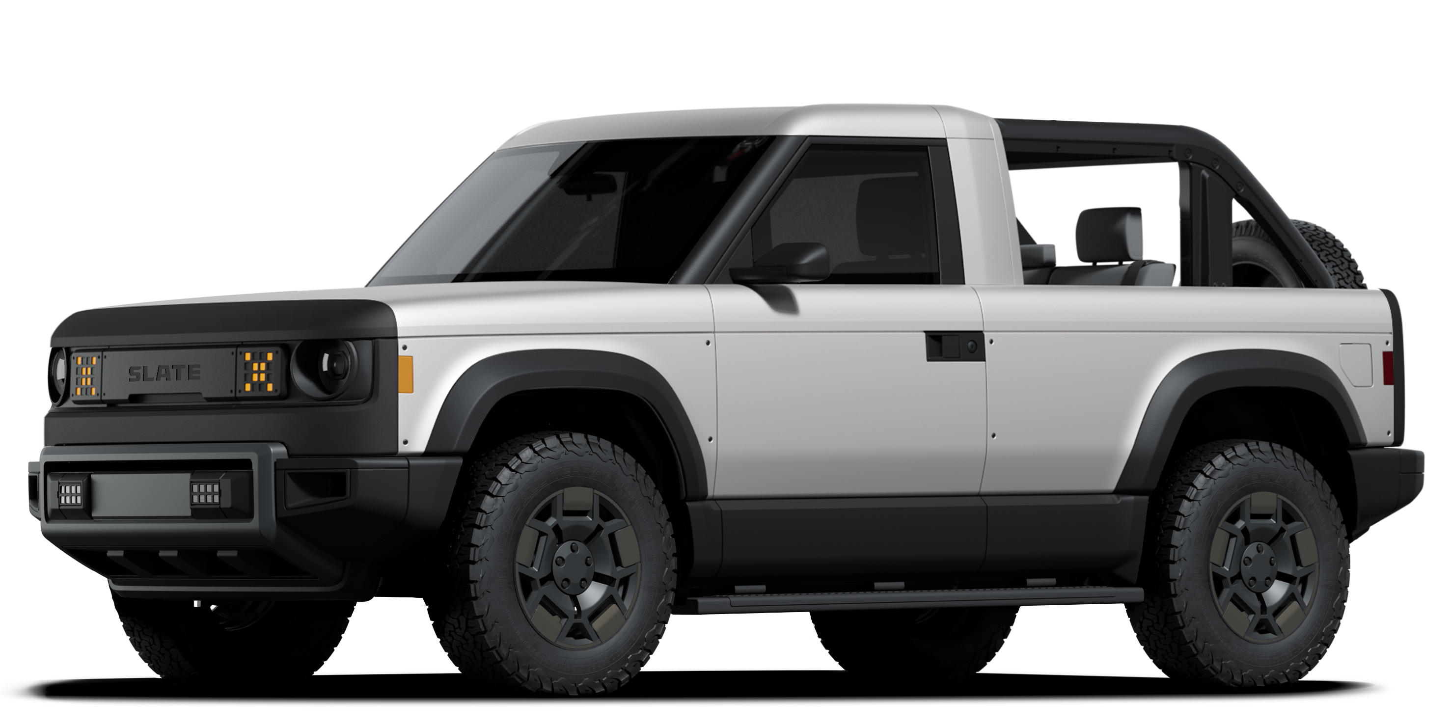 white safari suv