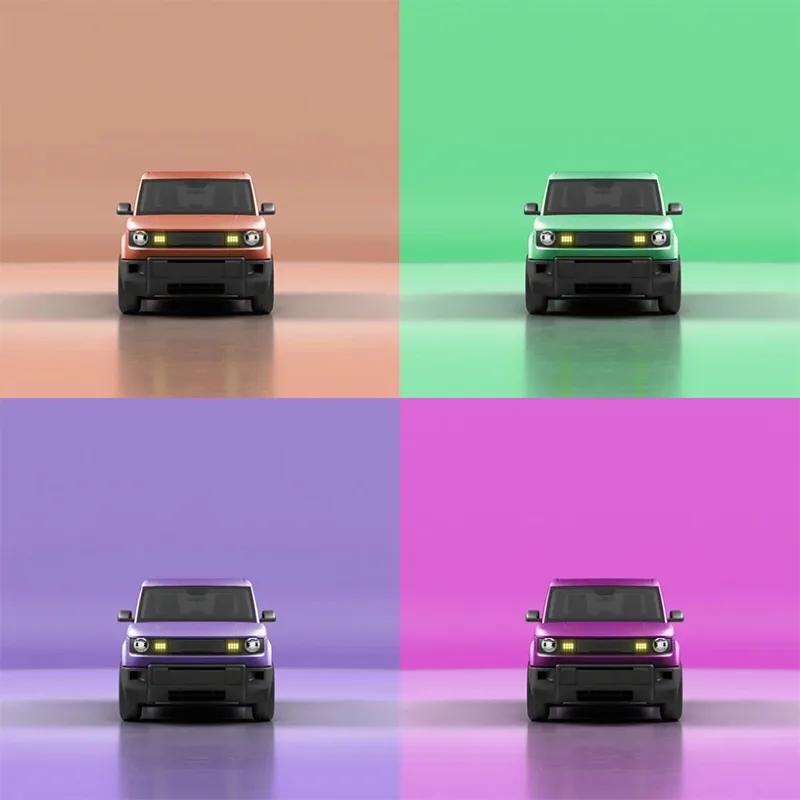 4 Slates of Different Colors