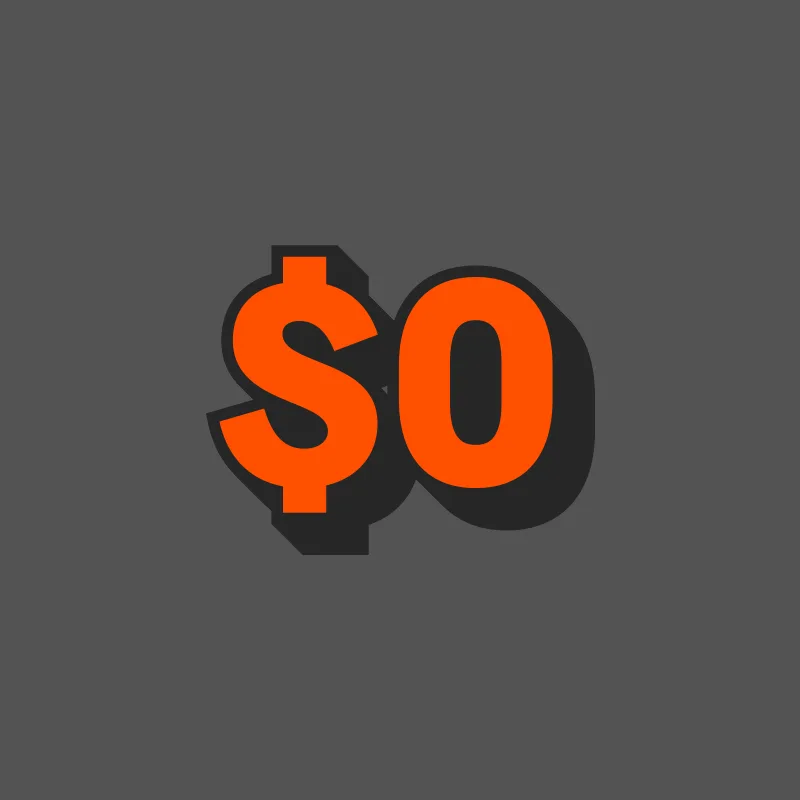 $0 Paywall Icon