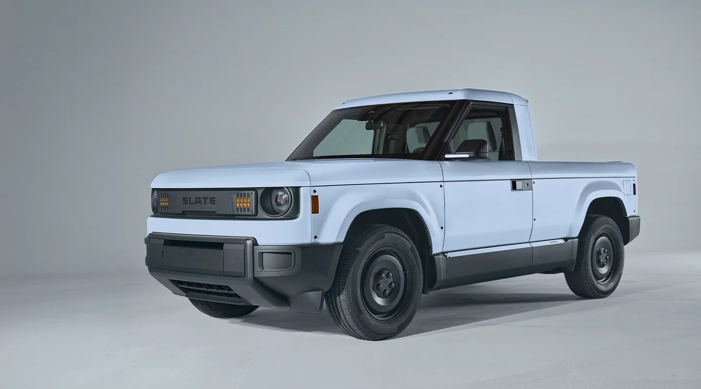 Blue Slate Truck