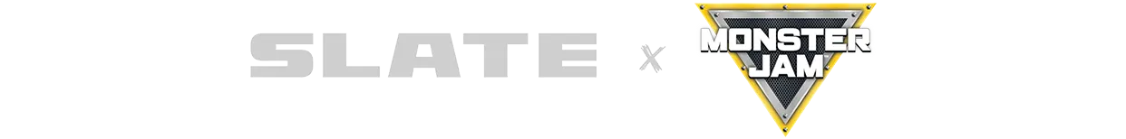 Slate and Monster Jam Logos