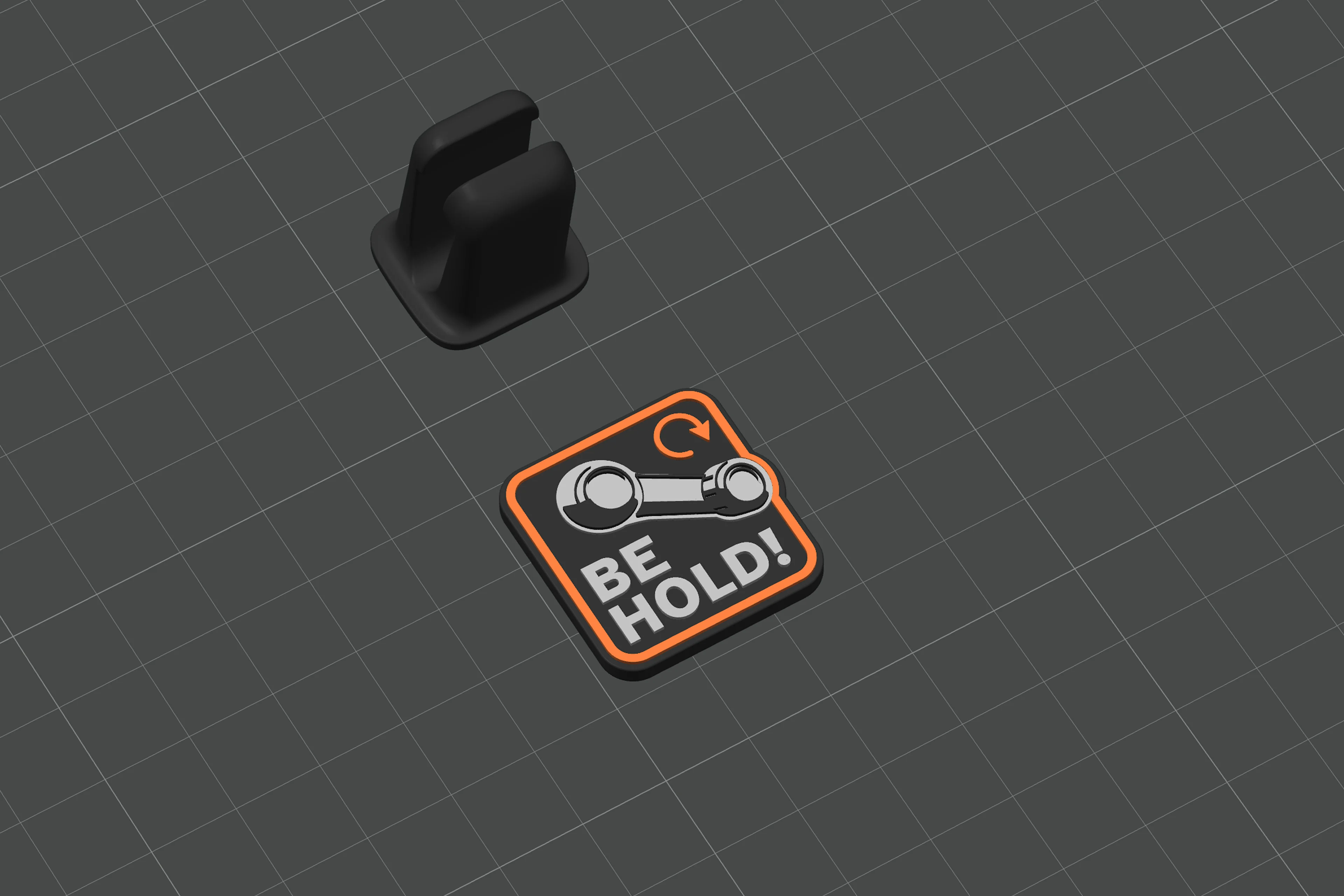 Be Hold Slatelet and Clip
