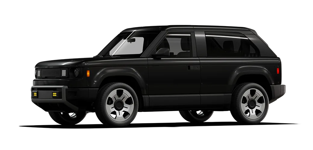 Blacked out Slate Truck with Fastback Kit.