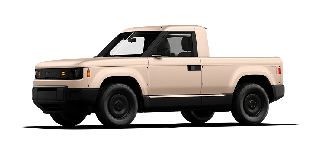 Orange Slate truck