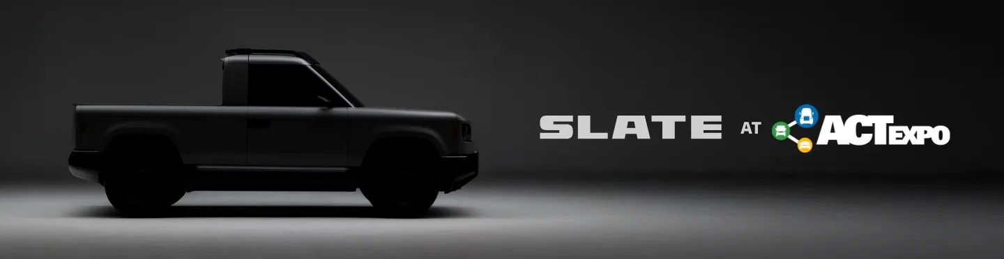 Black Slate truck with ACT logo