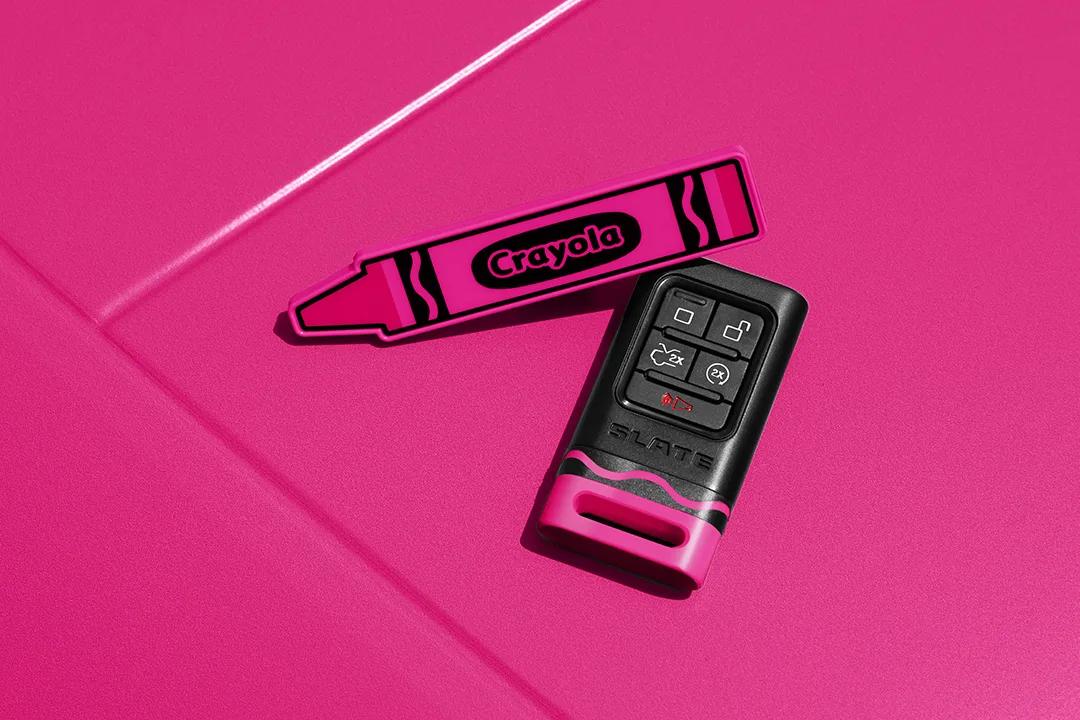 Crayola Key Fob and Slatelet