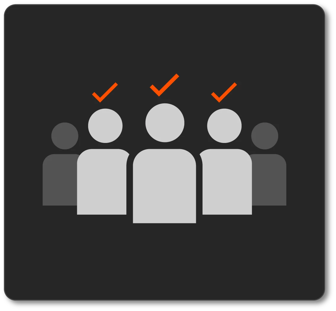 B2B get more customers icon