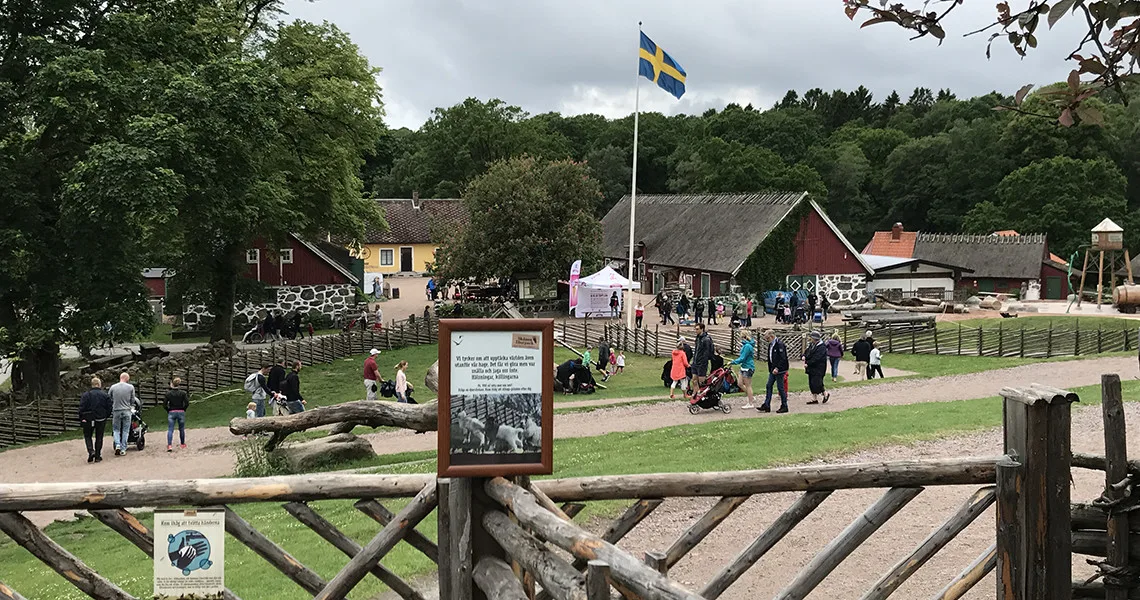 Skånes Djurpark gård