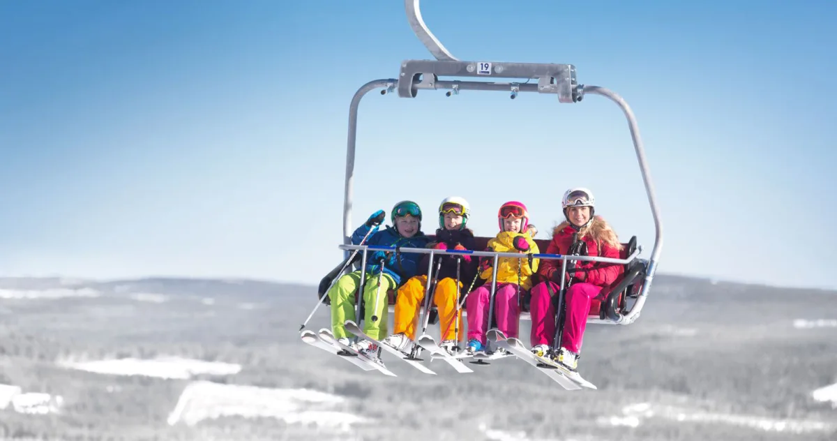 Vinterferie i Sverige: Skissportsstedet Branäs