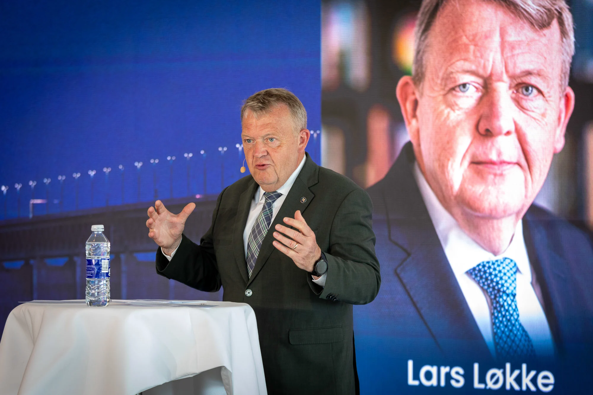 Danmarks utrikesminister, Lars Løkke Rasmussen, vid Øresund Talks 2025