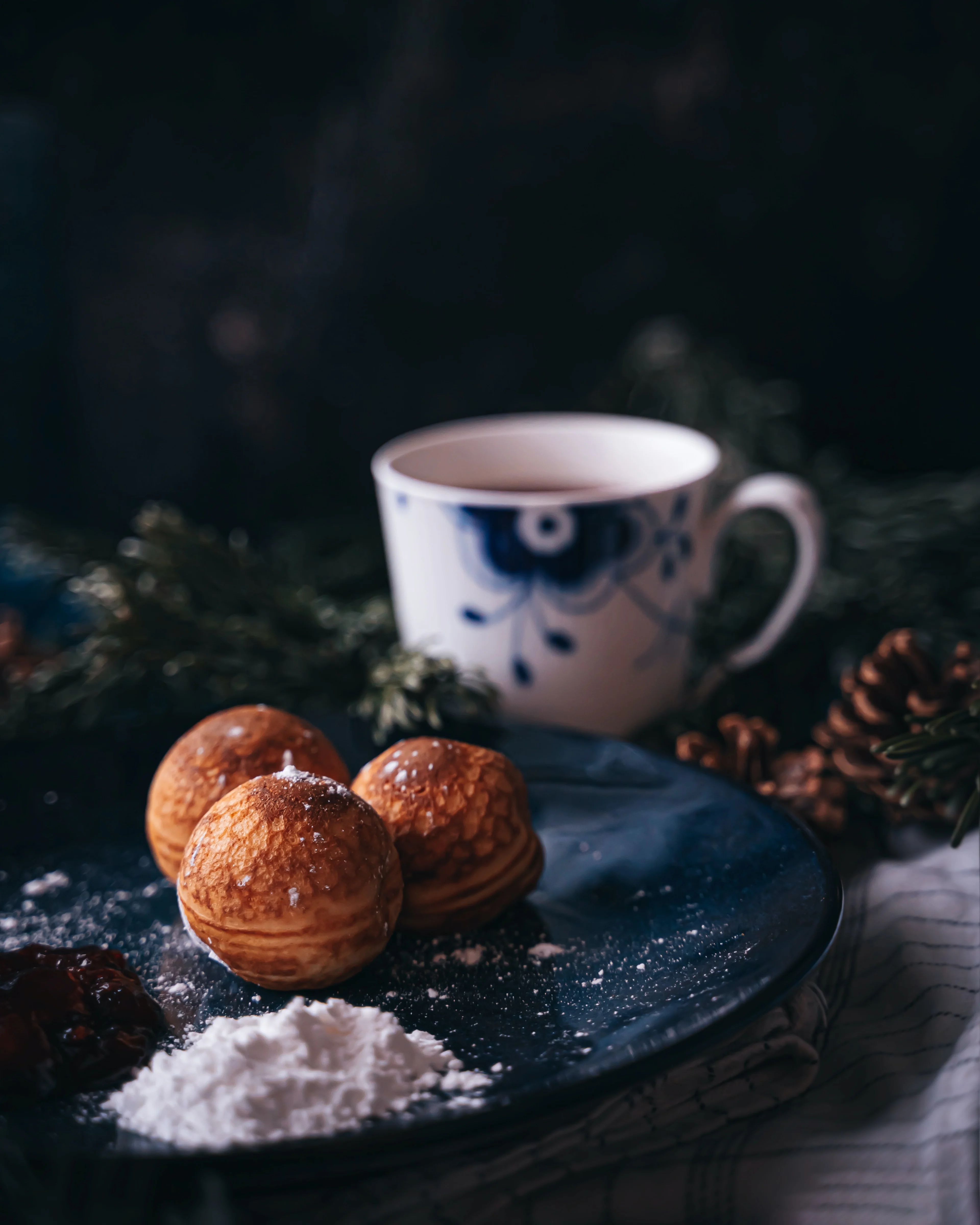 Royal Copenhagen med æbleskiver