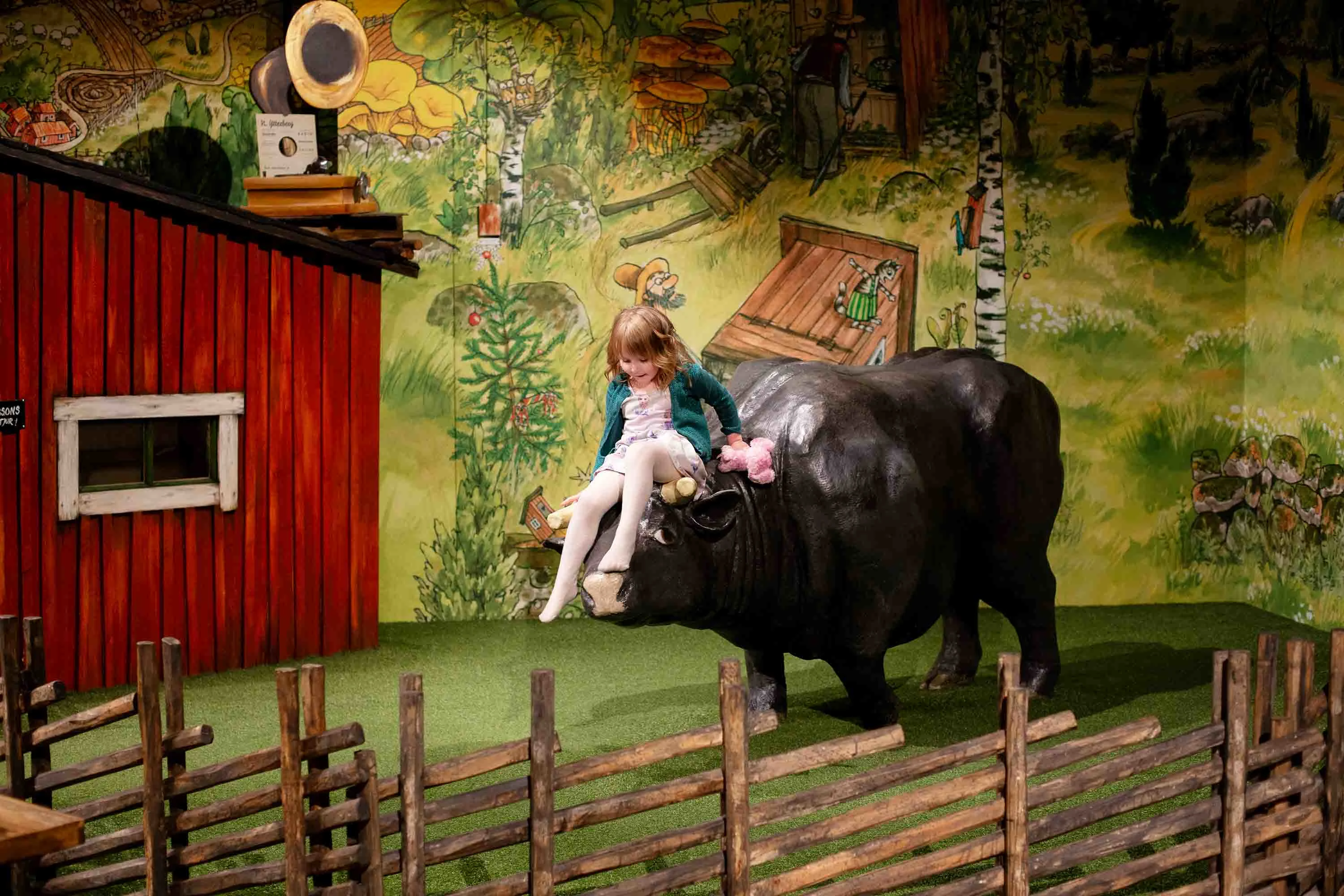 Peddersen og Findus' verden i Funnys Äventyr