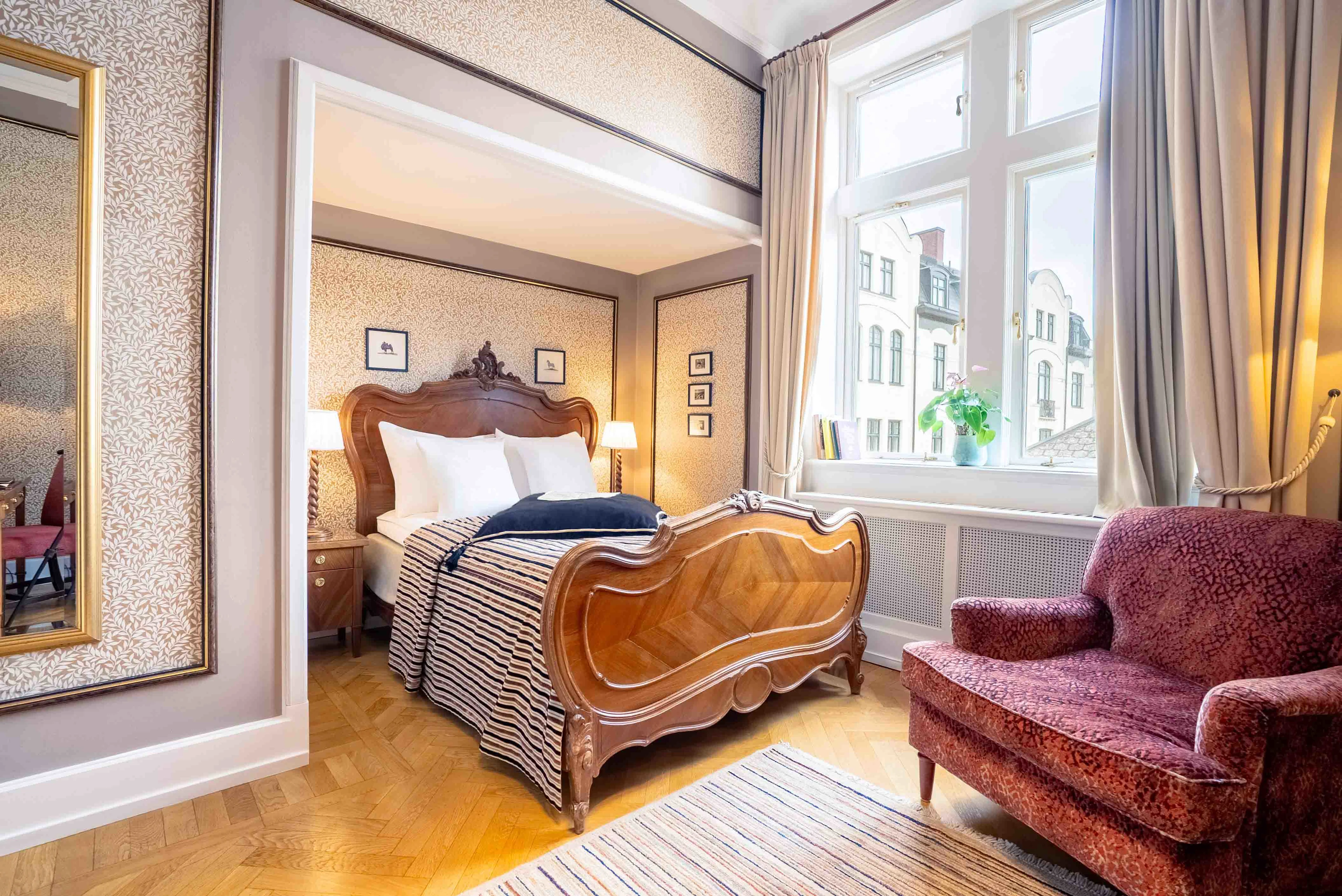 Grand Hotel i Lund værelse