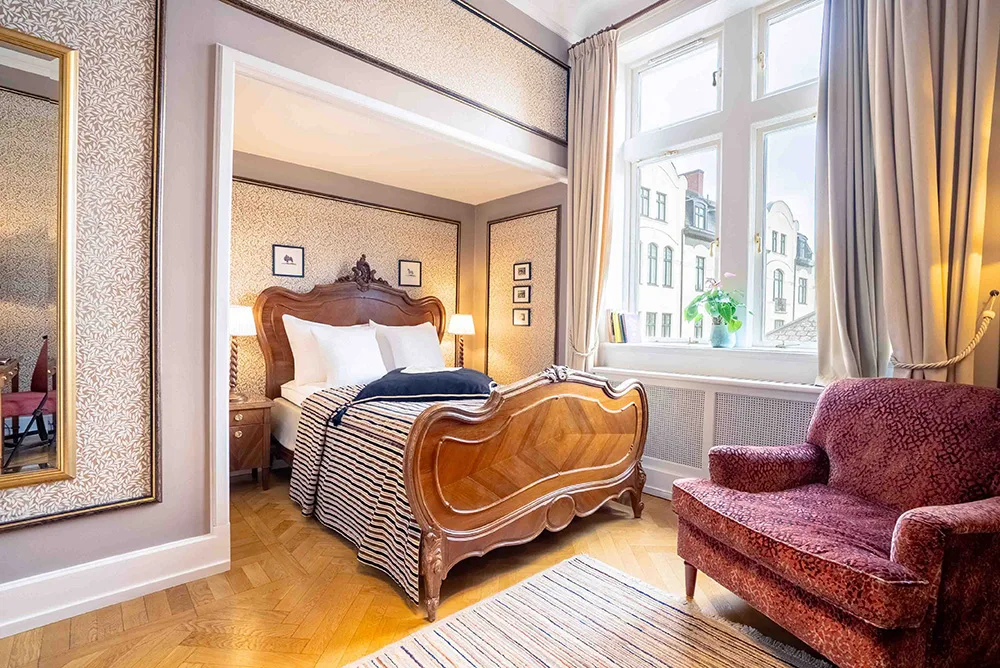 Grand Hotel i Lund værelse