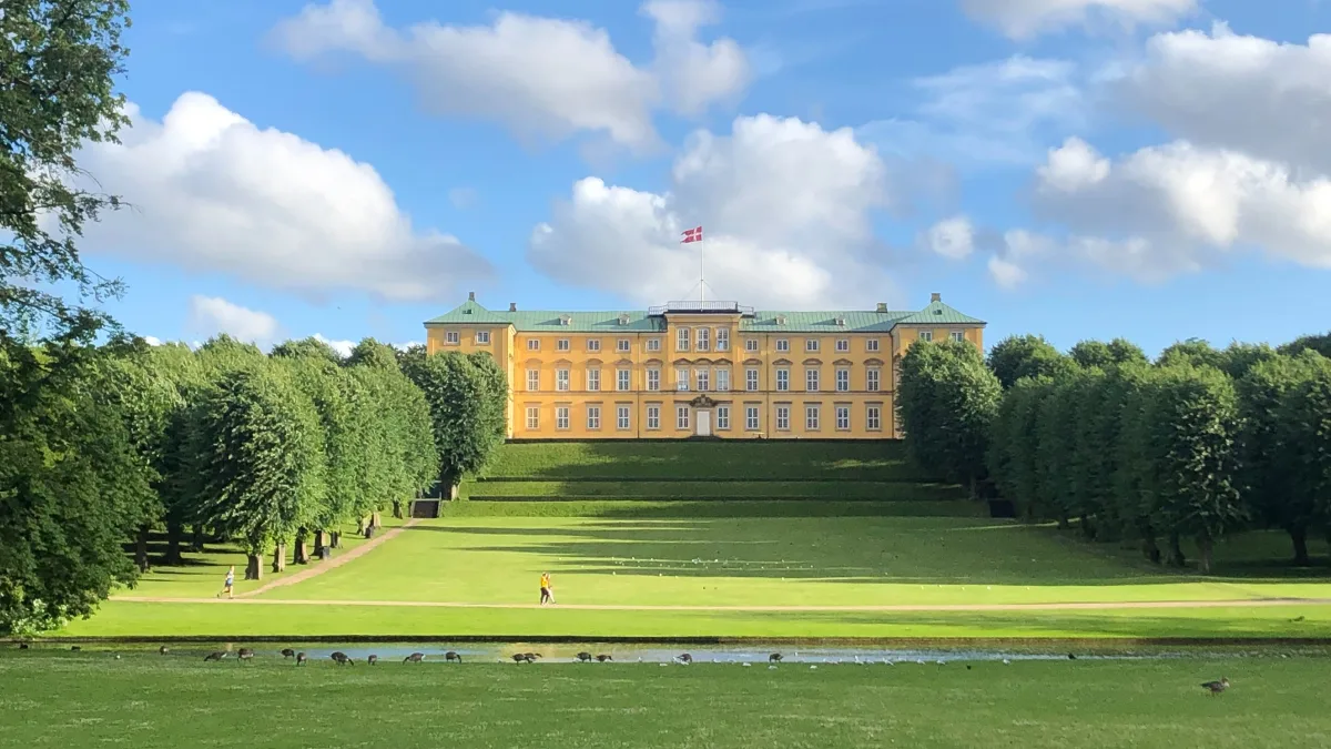 Frederiksberg slot og have.