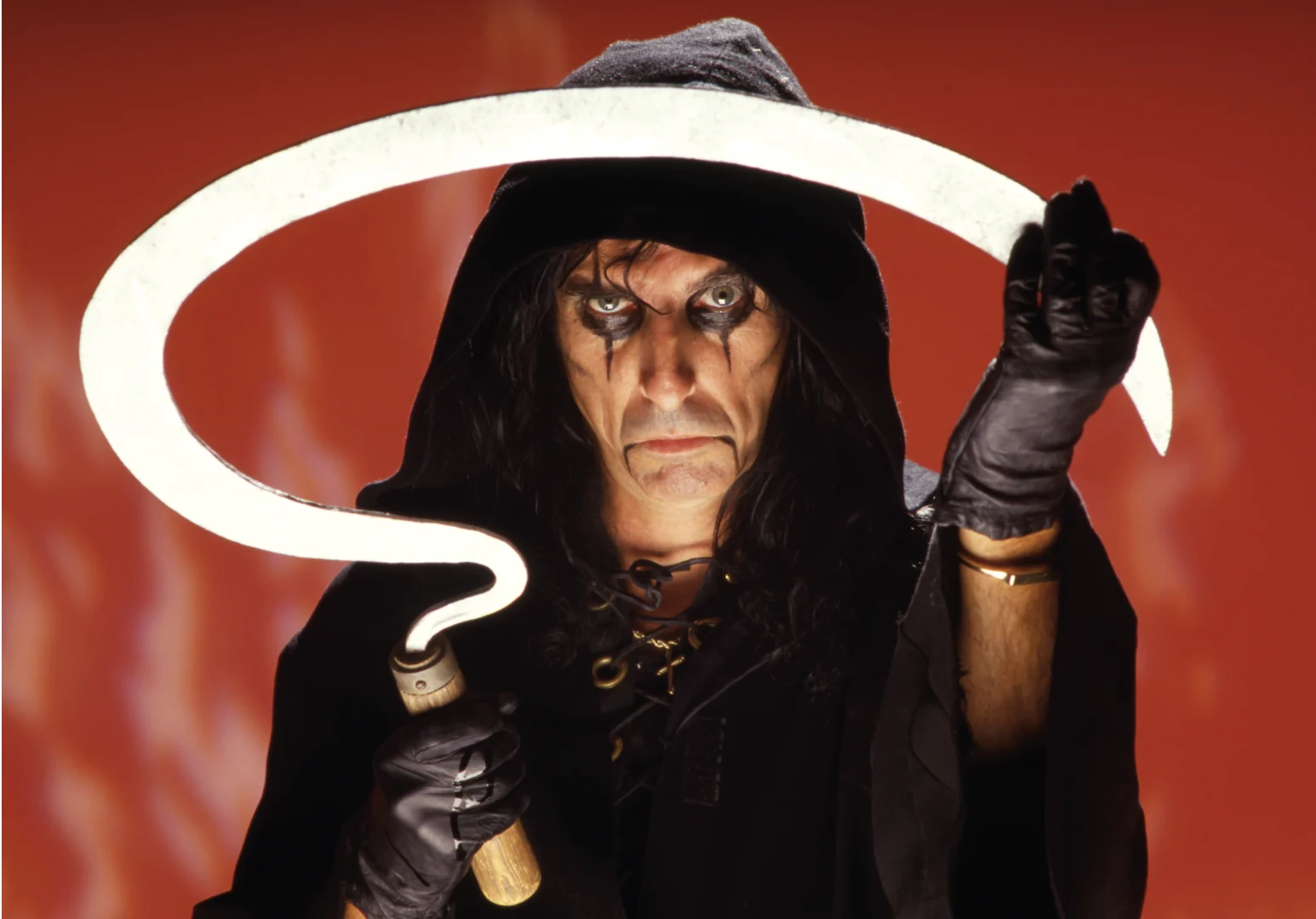 Alice Cooper - The Reaper - 1987, Photo: Göran Lindsjöö b. 1953 / © Premium Rockshot