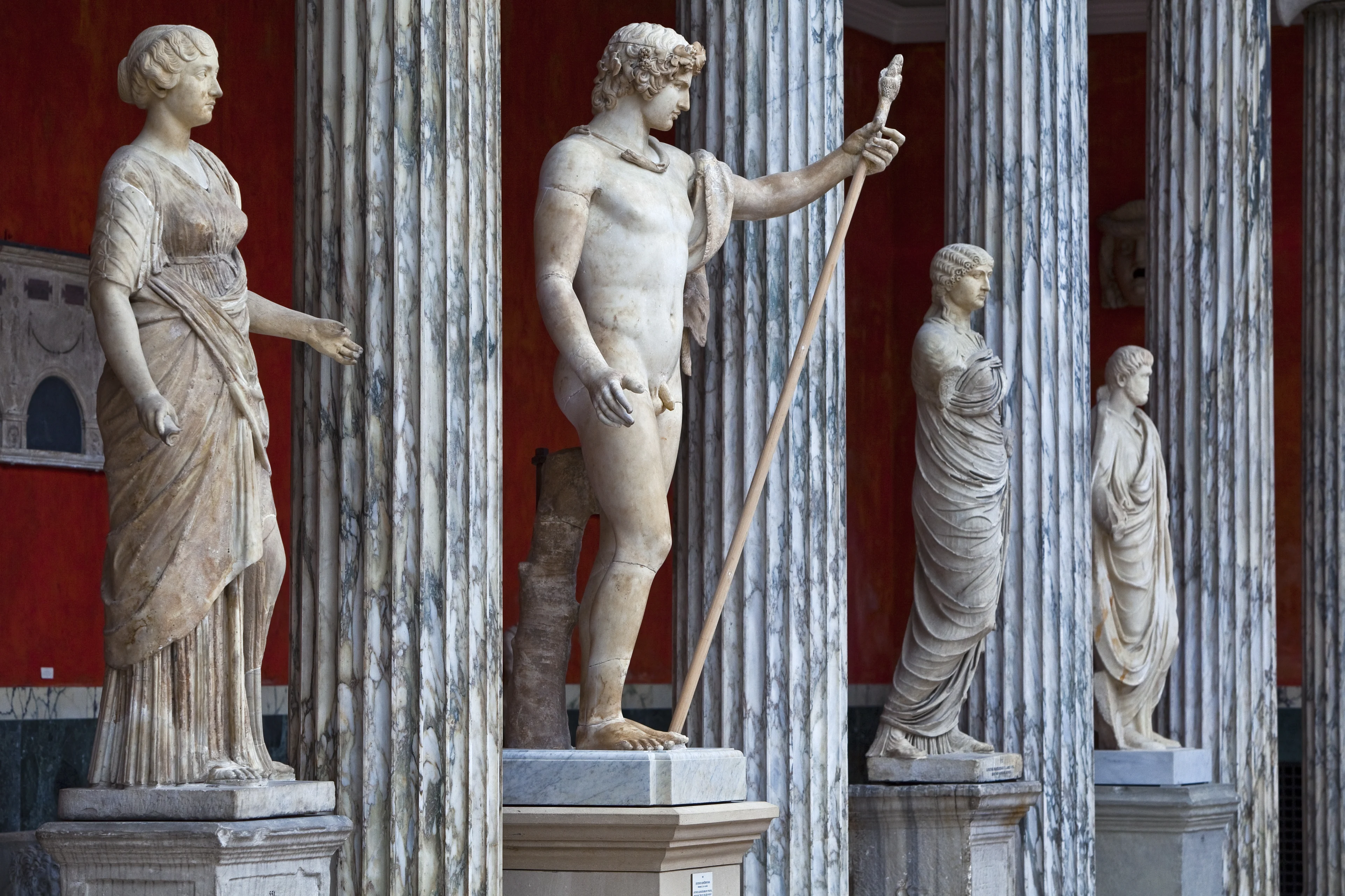 Skulpturer på Glyptoteket.
