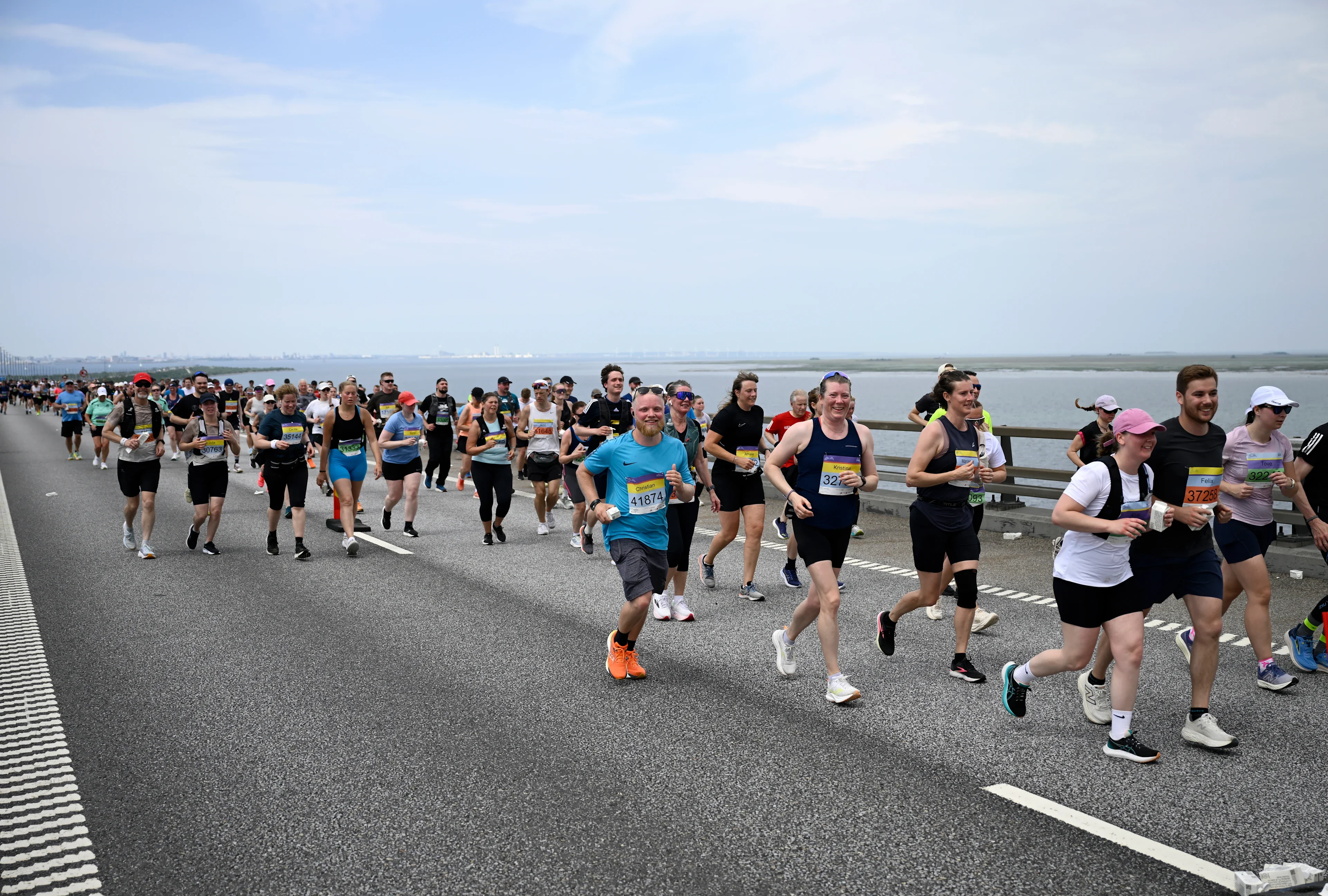 Broløbet - Løbere på Øresundsbron