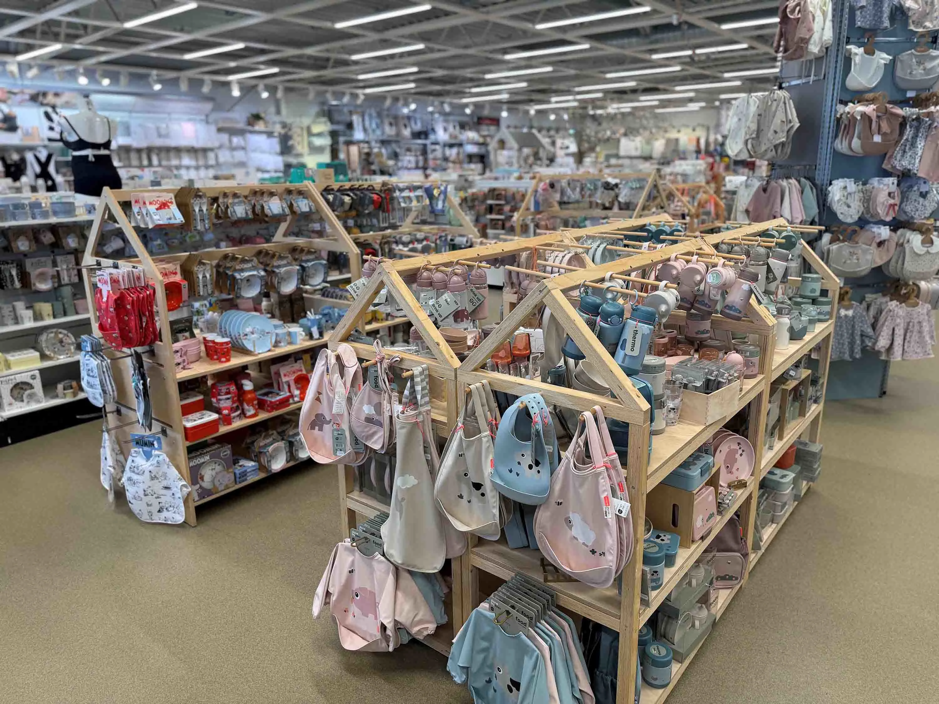 Babyringen i Malmøs store butik med et stort sortiment.