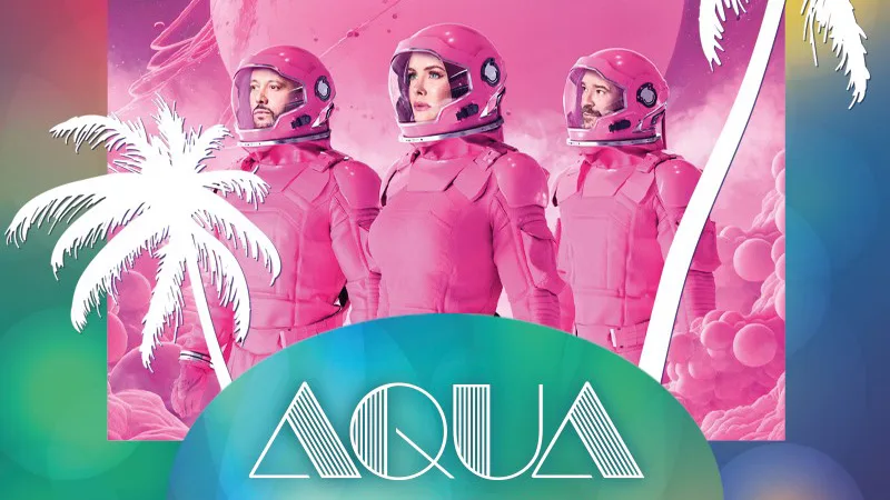 AQUA er på plakaten til årets Beachfront Festival 2024. 