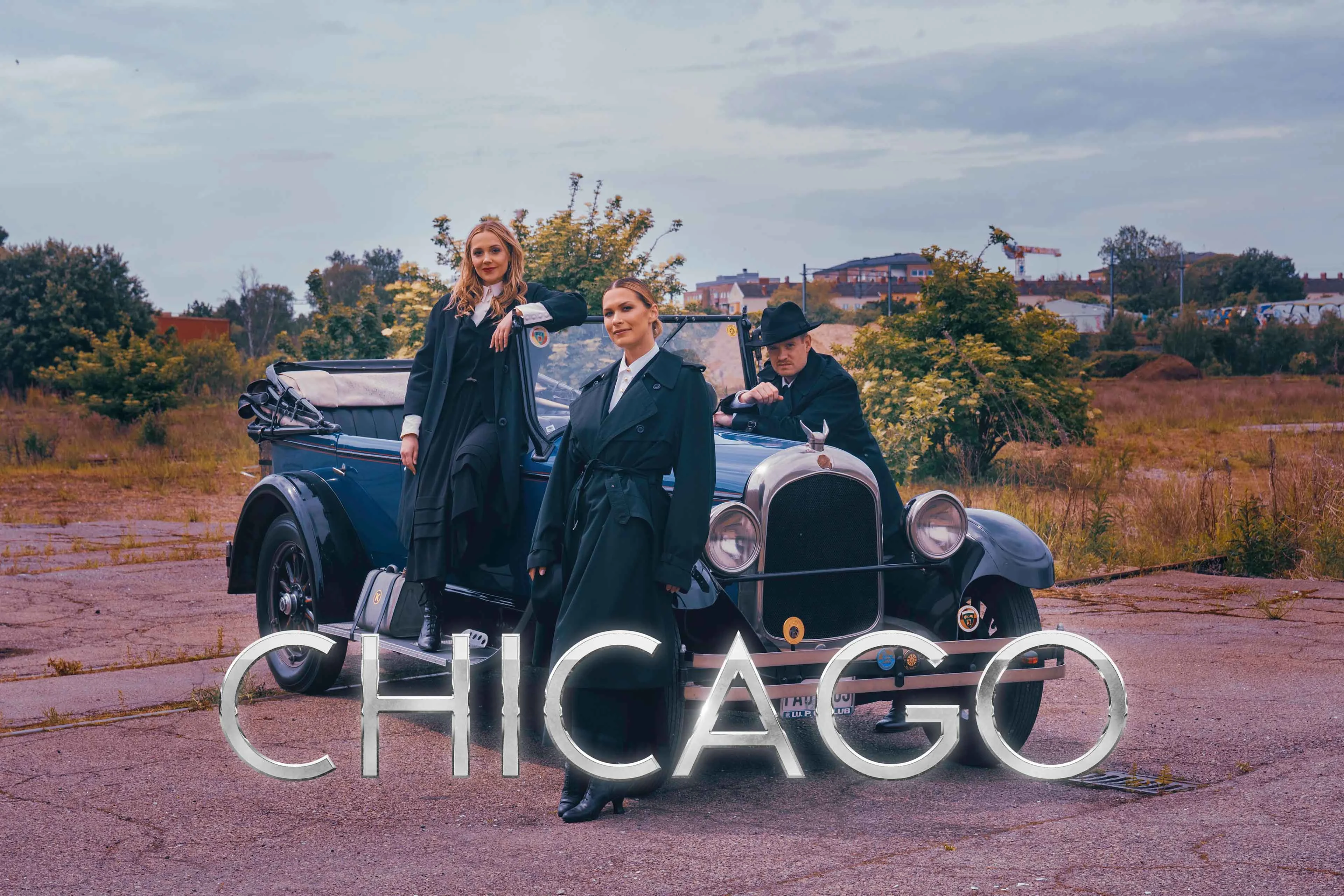 Plakat for forestillingen Chicago hos Malmø Opera.