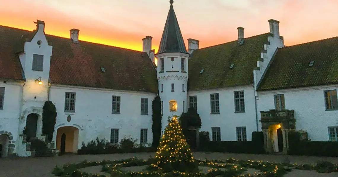 jul på Bosjökloster Slott