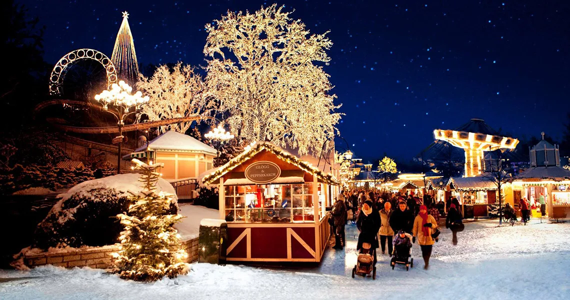 Julemarked i Liseberg Göteborg