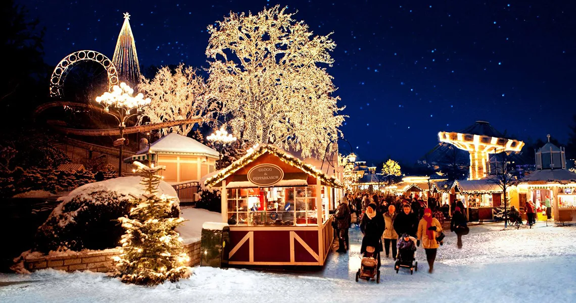 Svensk julemarked i Liseberg