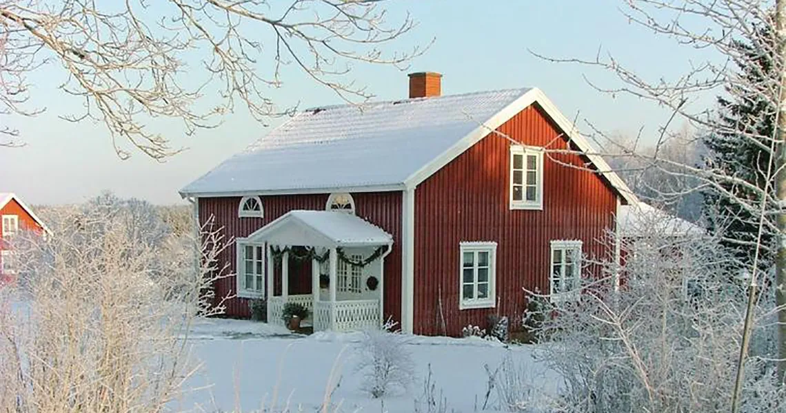 Vinterferie i Sverige-feriehus